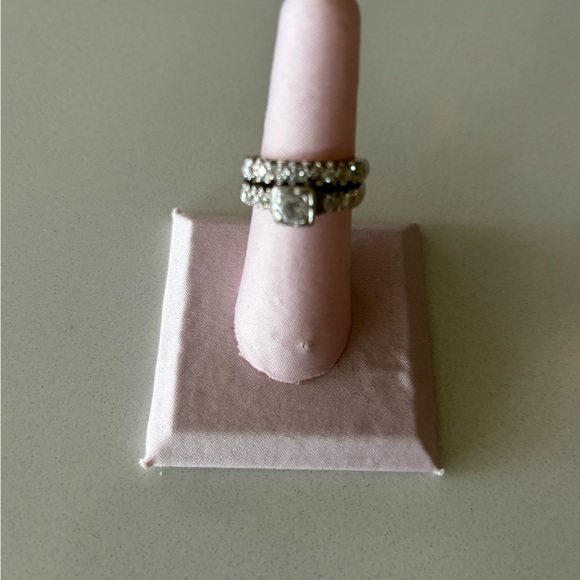 Vintage Diamond Wedding Set - Picture 2 of 9